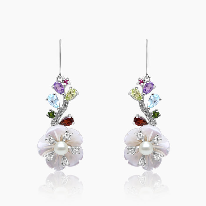 Lumina Blossom Dangle Earrings