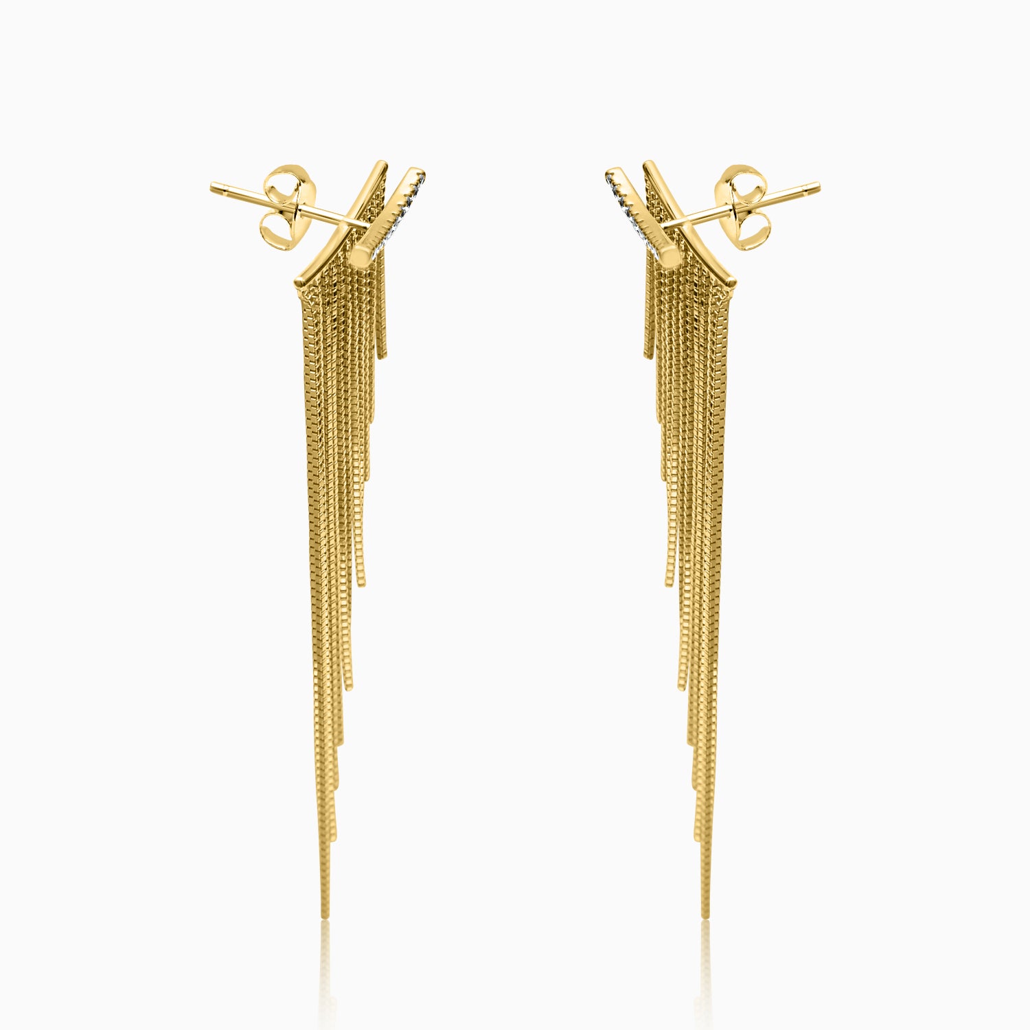Silver Gold Euphoric Chimes Earrings