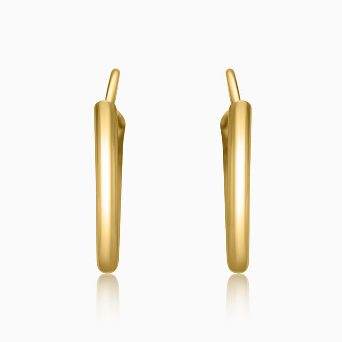 Silver Gold Hoop 12mm