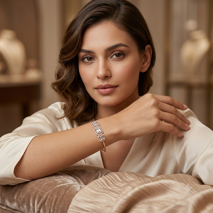 Silver Tres Elegance Bracelet