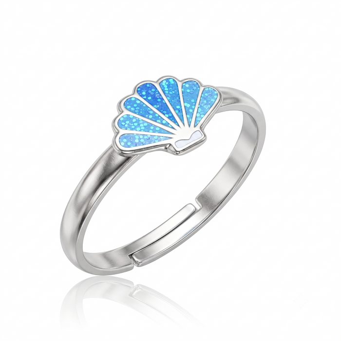 Silver Shell  Ring
