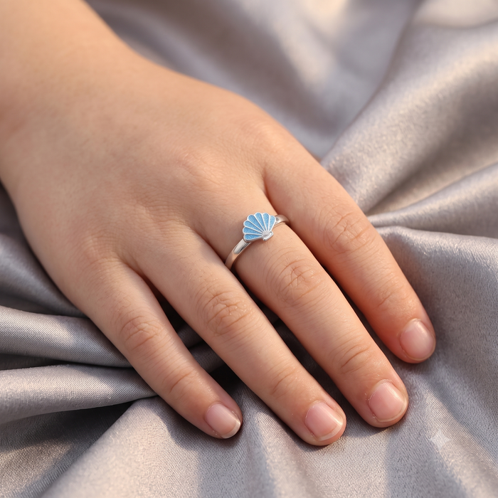Silver Shell  Ring