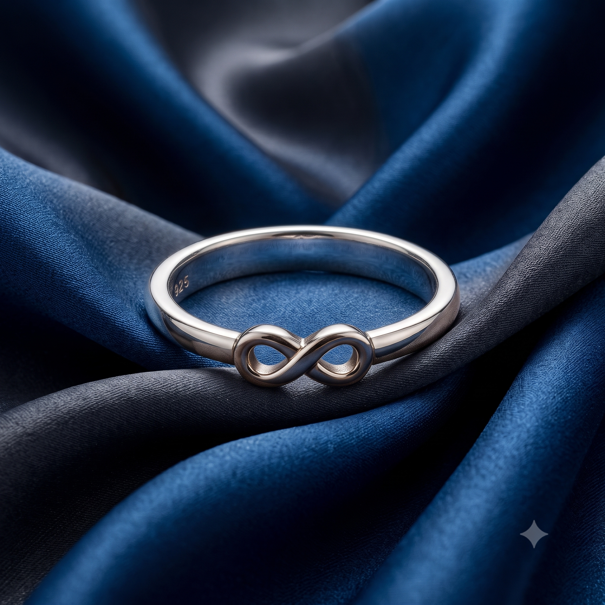 Silver Infinity Ring