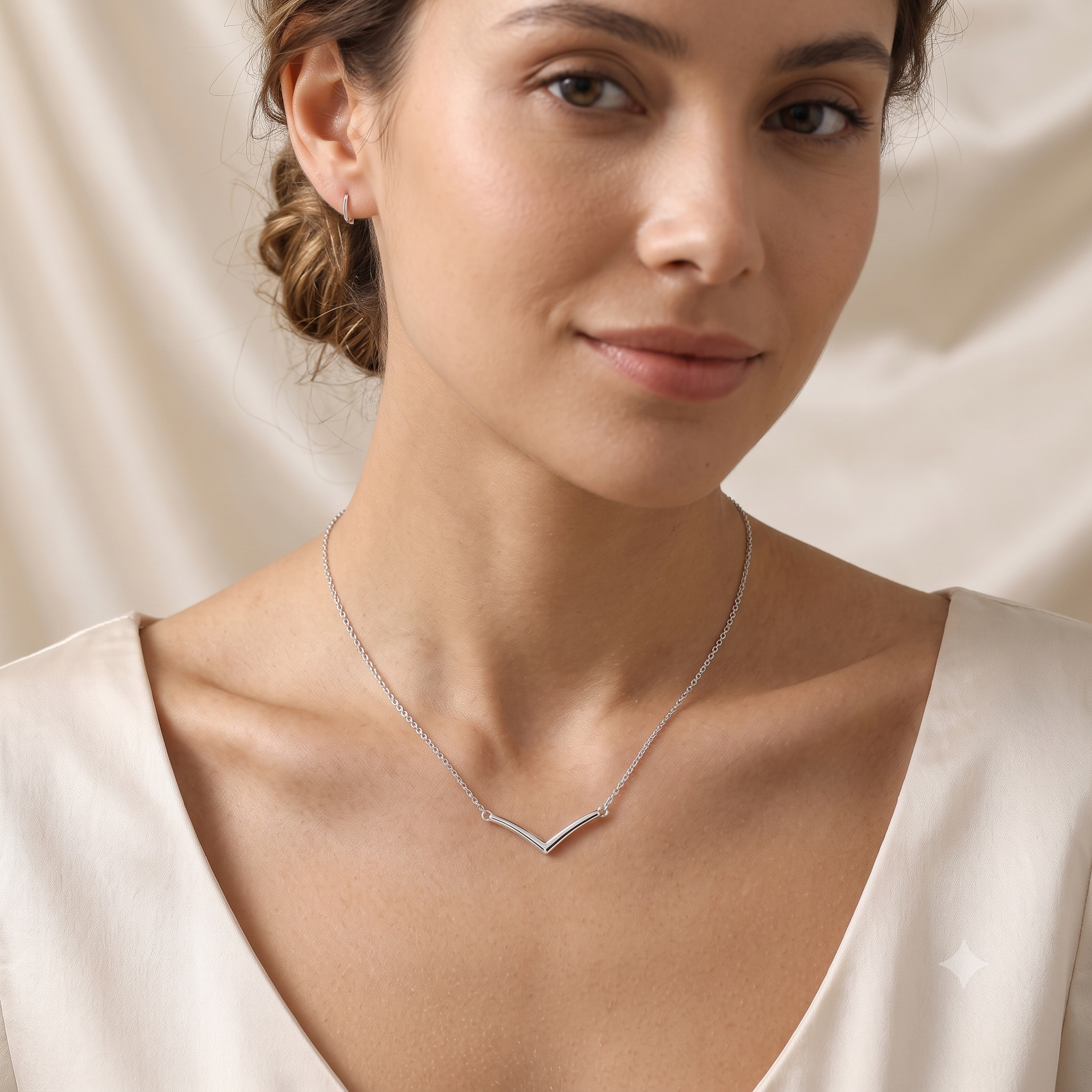 Silver Horizon Necklace