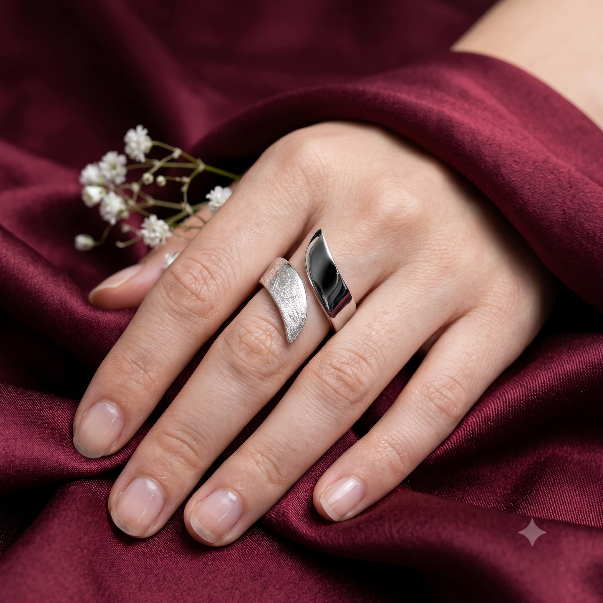Silver Vogue Ring