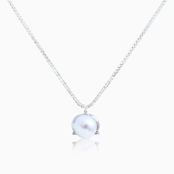 Silver Majesty Pearl Pendant