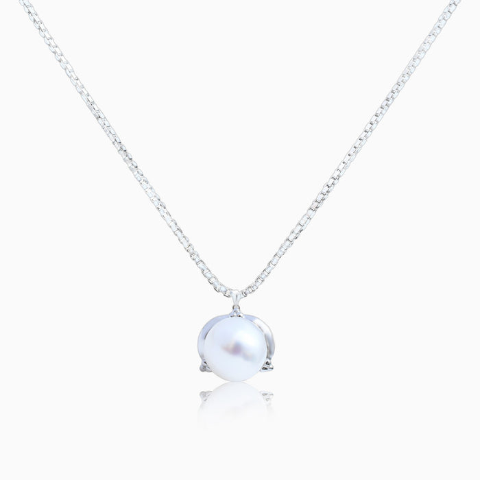 Silver Majesty Pearl Pendant