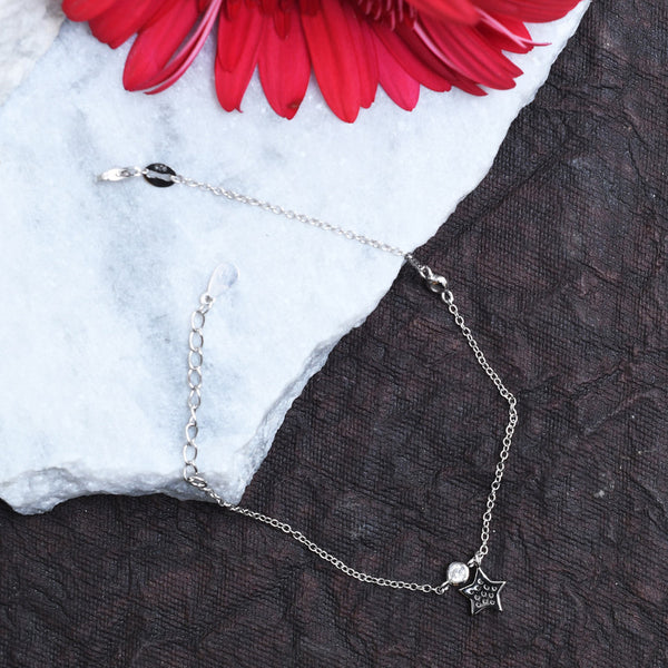 Silver Star Bracelet