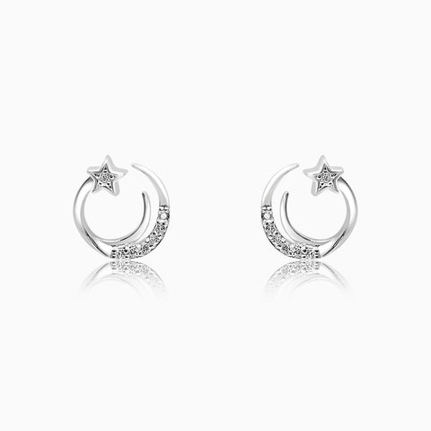 Celestial Crescent Earrings