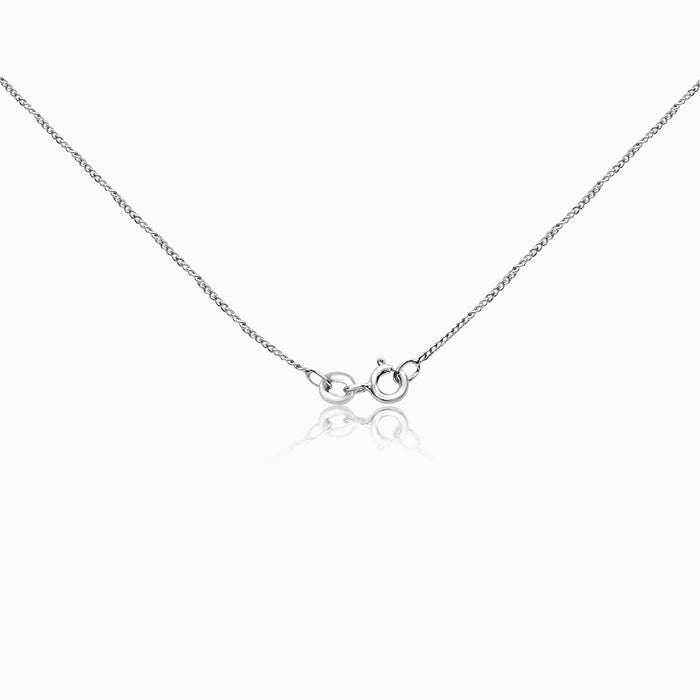Silver Bliss Pearl Necklace