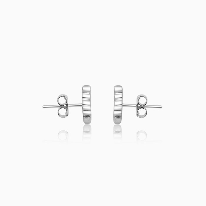 Silver Snowflake Earrings
