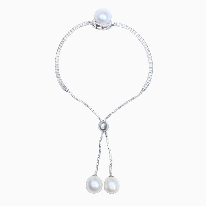Silver Hand Bracelet For Ladies