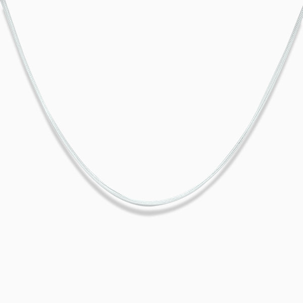 Silver Pendant Chain Adjustable 16+3 Inch
