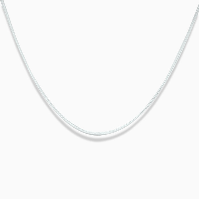 Silver Pendant Chain Adjustable 16+3 Inch