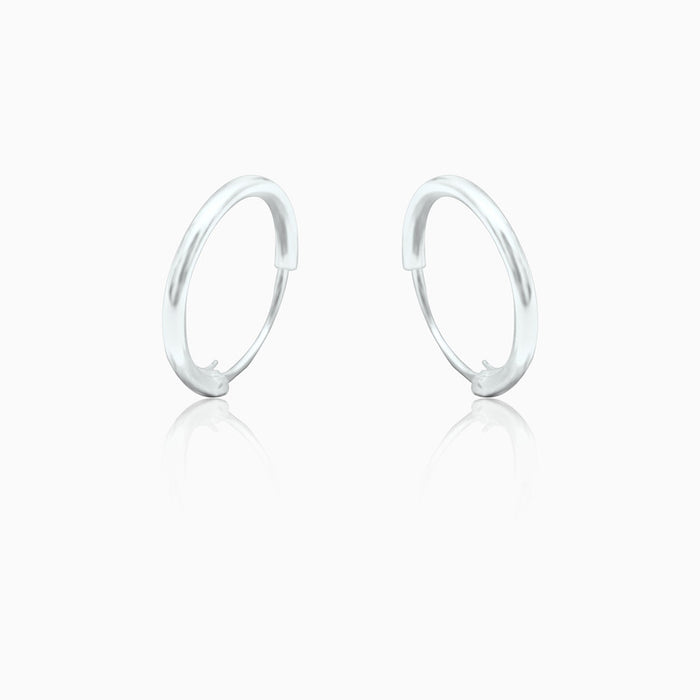 Silver Mini Hoop Earrings