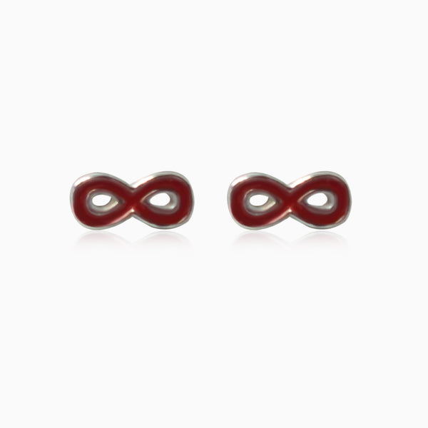 Silver Vibe Infinity Earrings
