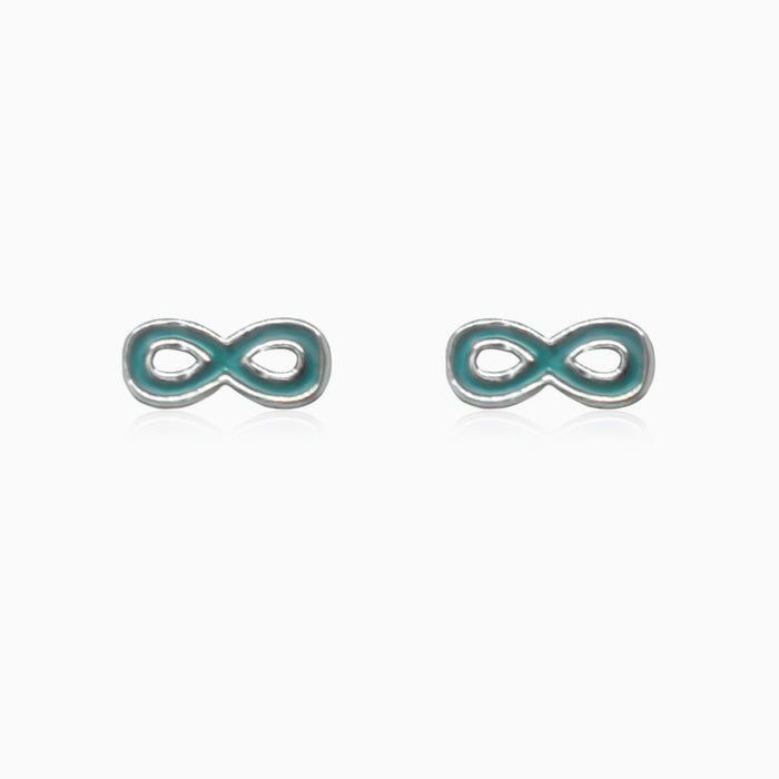Silver Vibe Infinity Earrings