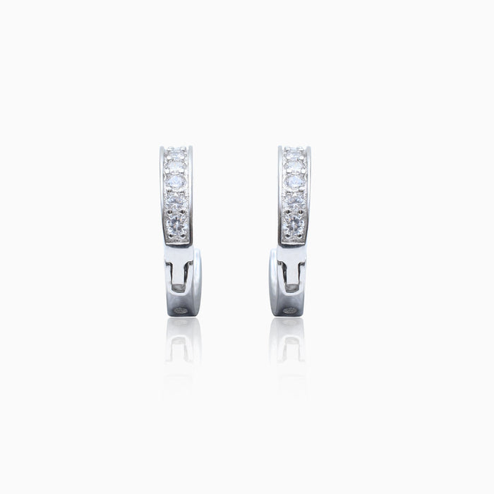 Silver Classic Mini Hoop Earrings