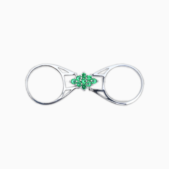 Silver Reversable Iconic Ring