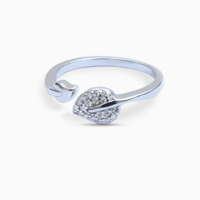 Silver Ring Love Design
