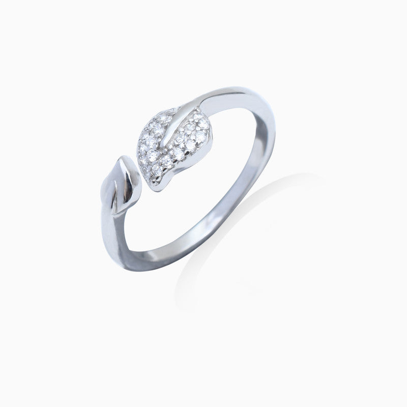 Silver Ring Love Design