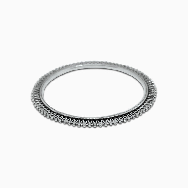 Silver Jaali Bangle