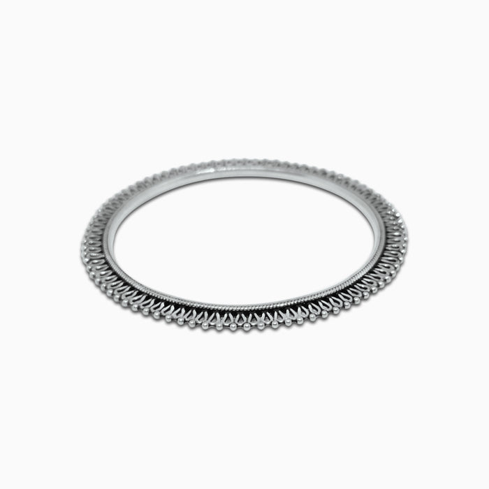 Silver Jaali Bangle